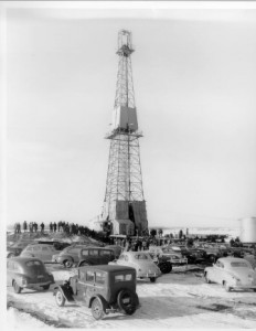 Imperial Leduc #1 Oil Drill. Image Credit: Devon.ca